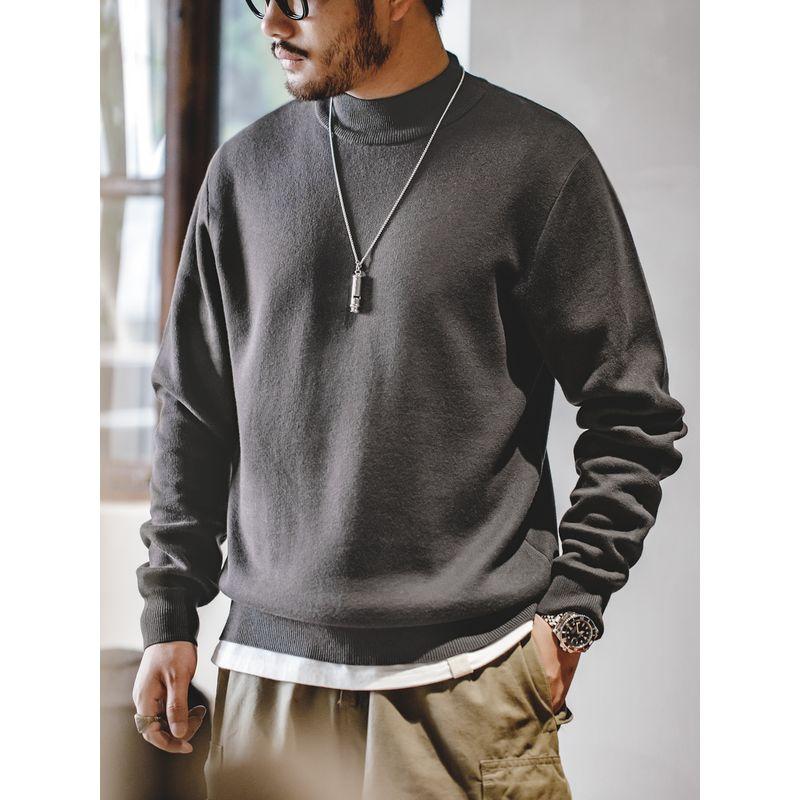 Madden Casual Half Turtleneck Retro Underwear Spring Overalls