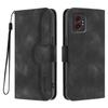 For Samsung Galaxy XCover7 Pro Leather Case Wallet Stand Smile Imprinted Phone Cover with Strap