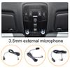 Speakers Line 3.5mm Plugs Vehicle Microphone With Extended 3 Meter Cable For Clear Sound Pickup Communication Navigation