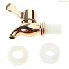 K1AE Golden Tap for Wine Barrels Easy Installation Home Essential Barrels Spigot