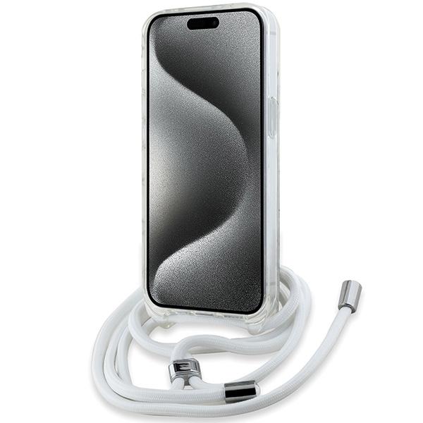 Karl Lagerfeld Klhmp15Shckhnt Iphone 15 / 14 / 13 6.1 Hardcase Transparent Crossbody Iml Karl Head Magsafe