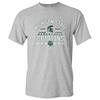 Michigan State Spartans Basketbal Sterren T-shirt - Sport Grijs