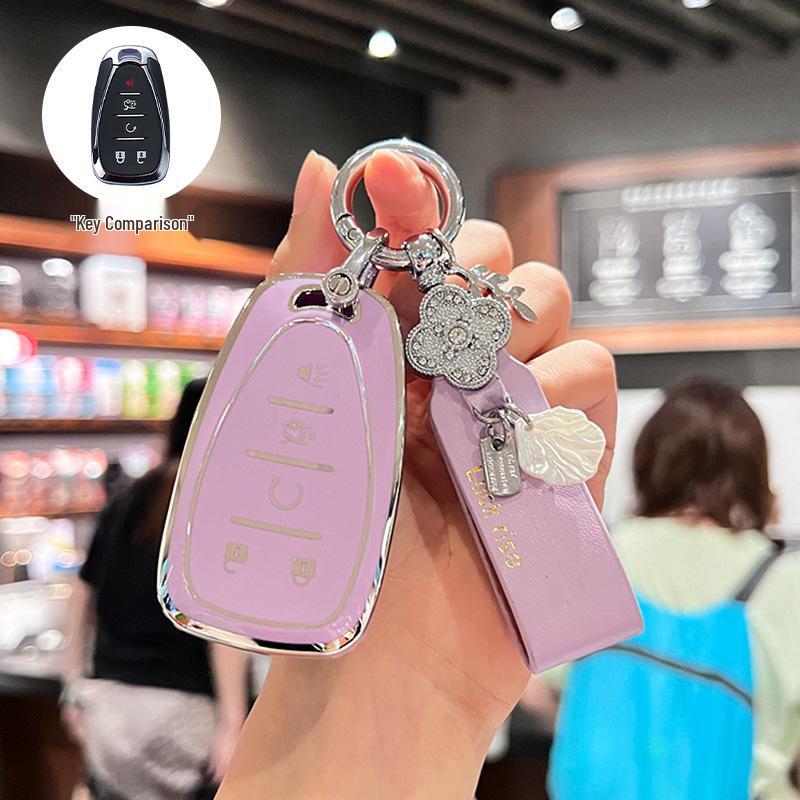 Compatible Chevrolet Key Cover for Volando, Malibu XL, Chuangku, Chuangjie, Explorer, Shell Buckle, and Changxun Models – Full Protection
