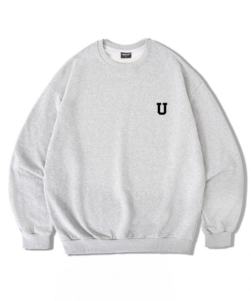 UNDEROFF Authentic Relaxed Sweatshirt Small Logo Black