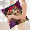 Anime JoJos Bizarre Adventure Cushion Cover Inches Farmhouse Decor Home Throw Pillow Covers for Couch Decorations