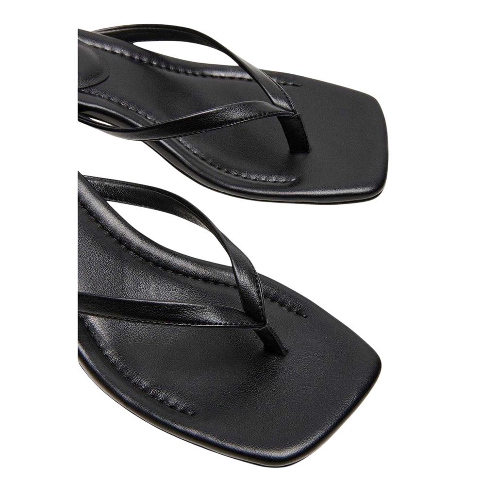 Steve Madden Womens/Ladies Caribbean Leather T-Bar Flip Flops