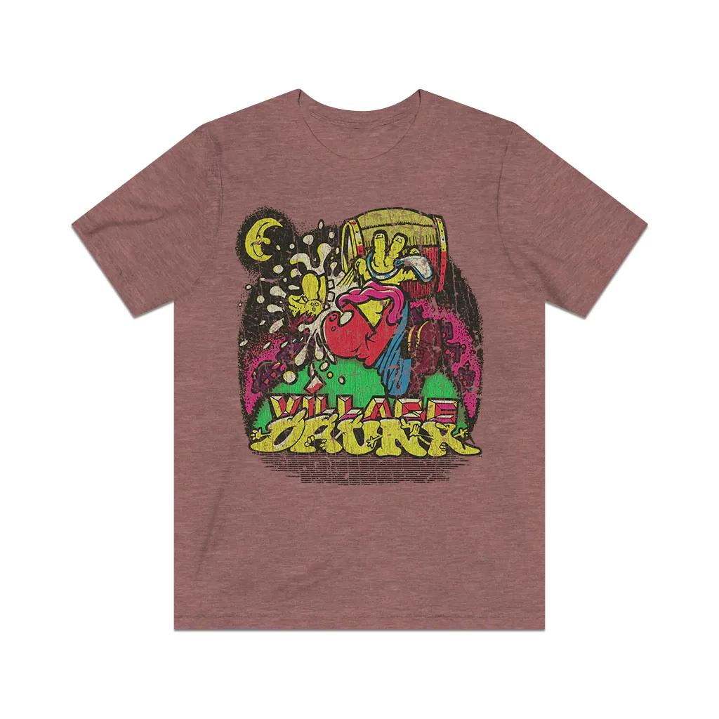 

Village Drunk 1980 Vintage Men s T shirt M