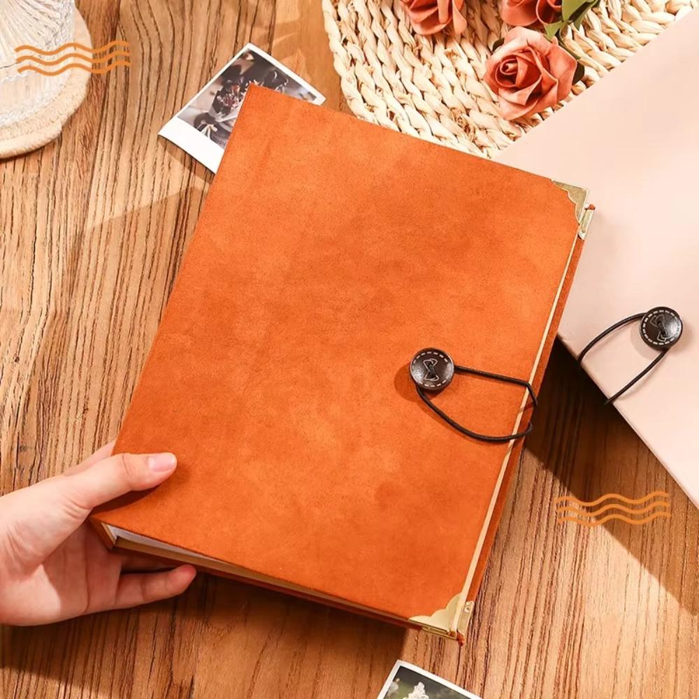 6 Inches Large Capacity Photo Album Plastic Photocards Collect Book  Home