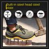 Labor Insurance Shoes, Smash-proof and Puncture-proof Work Safety Shoes, Wear-resistant and Non-slip Mountaineering Protective Shoes