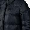 Nike Solid Color Logo Print Quilted Hooded Down Jacket Women Outerwear Black 815724-010