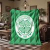 Coperta in Flanella con Stampa Celtic FC Morbida Calda Coperta da Divano Letto per Casa Ufficio Camera da Letto
