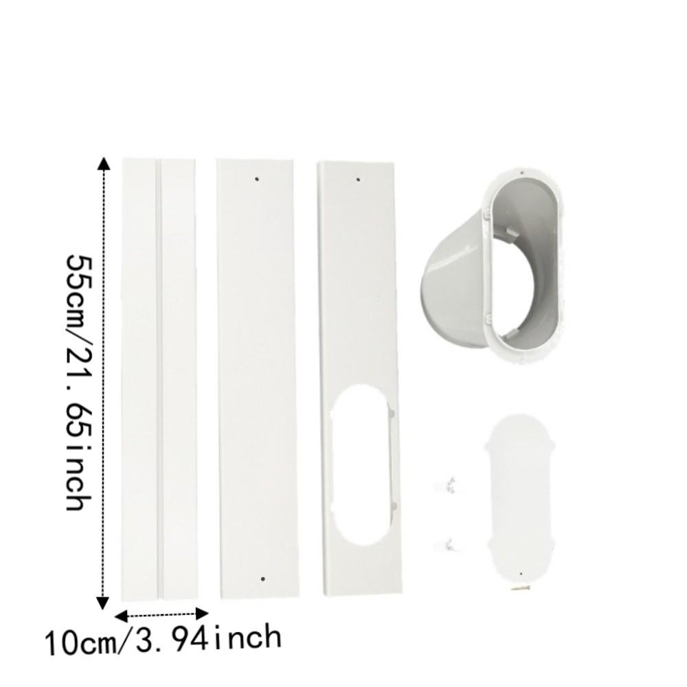 Flexible Portable AC Vent Hose Adjustable Air Connector Adapter Portable Vent Duct Tube Indoor Use