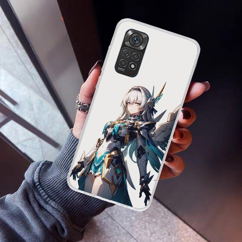 

Honkai Star Rail Firefly Phone Case For Xiaomi Redmi Note 10 11 12 13 14 15 Pro Plus 11S 12S 14S 11T 11E 10S Soft TPU Back Cover Redmi Note 14 Pro 5G