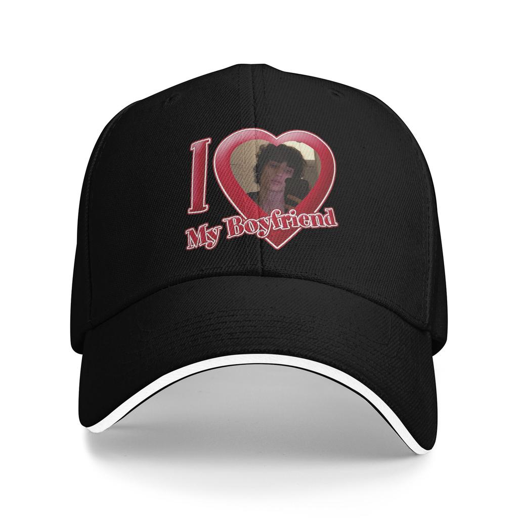 I Love Myboyfriend Sombr Casual Baseball Cap Hiking Fishing Hip Hop Hats Summer SunProof Couple Women Y2k Cute Baseball Caps