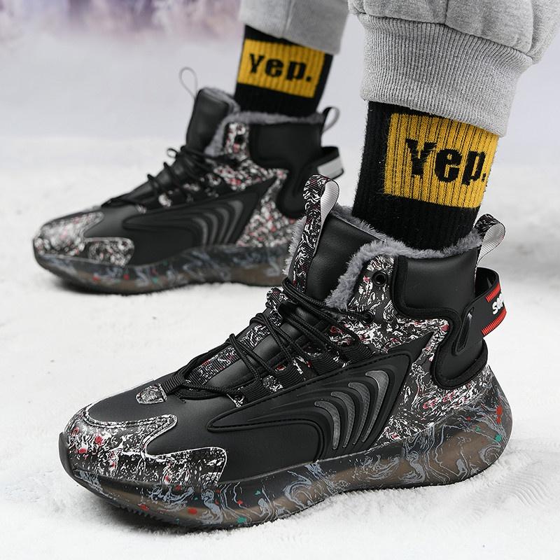 Botas de deporte de invierno para hombre Zapatos de algodón al aire libre  Botas cálidas Zapatos deportivos Botas impermeables Botas de nieve Talla  grande 39-46 comprar a buen precio — entrega gratuita,