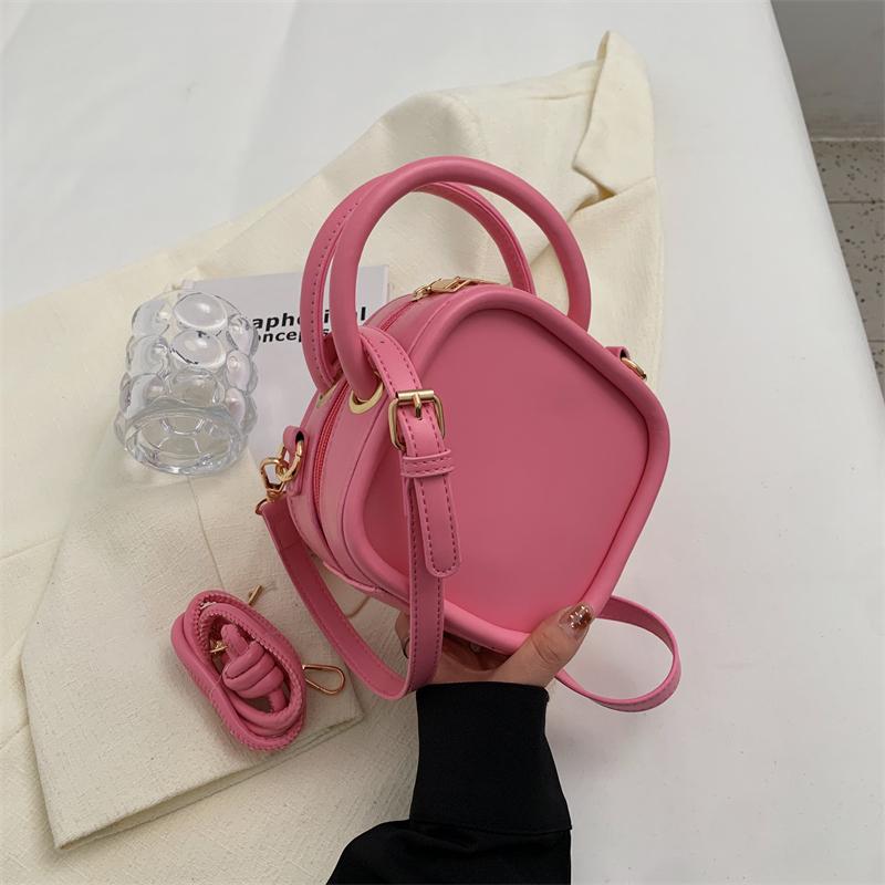 Modische Damenhandtasche, neue, einfarbige, strukturierte Umhängetasche aus Pu-Leder für Damen, luxuriöse, passende Umhängetasche