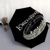 1pc Lord of the Rings Automatic Folding Umbrella - Compact 8-Rib Design, Durable Plastic & Iron1310L