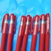 Bright Frosted Red Pen for Smooth, Skipping-Free Writing - Ideal for Office, Exams, Teacher Grading, and Homework (380 Red Pen)