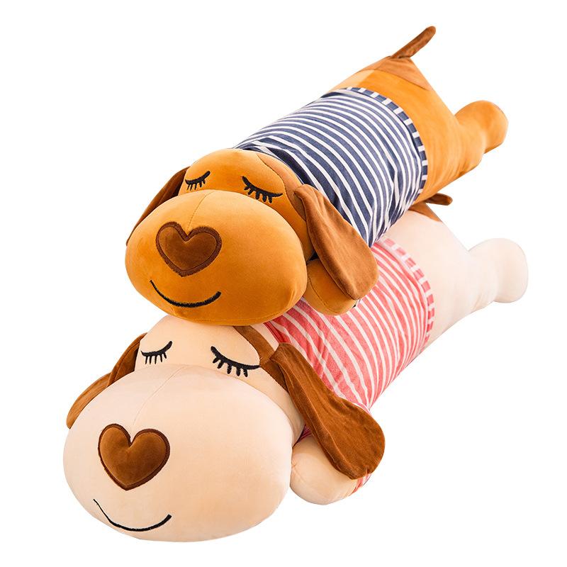 Cute Puppy Plush Toy Long Sleeping Pillow Girl Legs Doll Kid Birthday Gift Girl