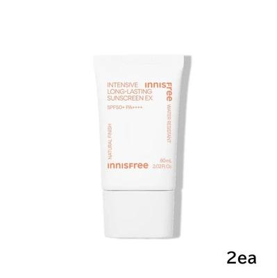 Yoğun Uzun Süre Kalıcı Güneş Kremi EX SPF50+ PA++++ Yüksek Koruma Güneş Kremi Seti 60mL x 2