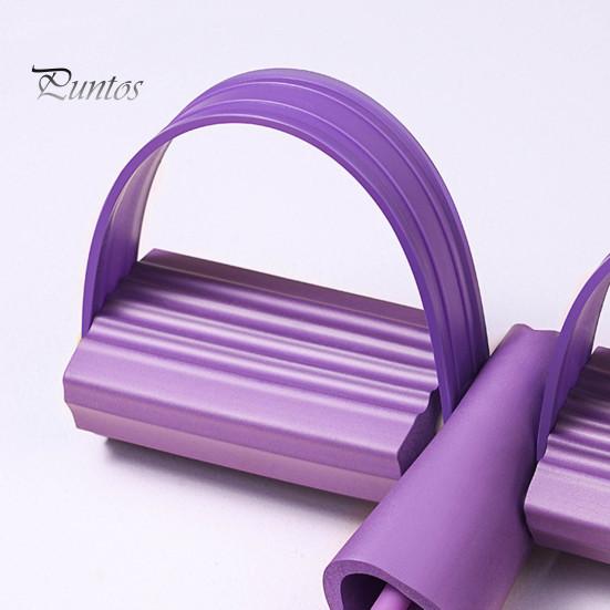 6-trubkový odporový pásek na pedály Multifunkční napínací lano Elastický stahovák pedálů na jógu Trenažér pro protahování těla Domácí posilovna.