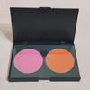 Two-Color Blush & Contour Palette for Professional Makeup Artists