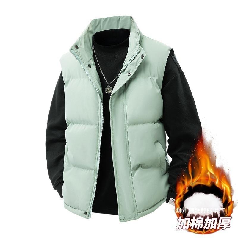 New autumn and winter vest men's vest thermal vest youth sleeveless sports jacket men's vest
