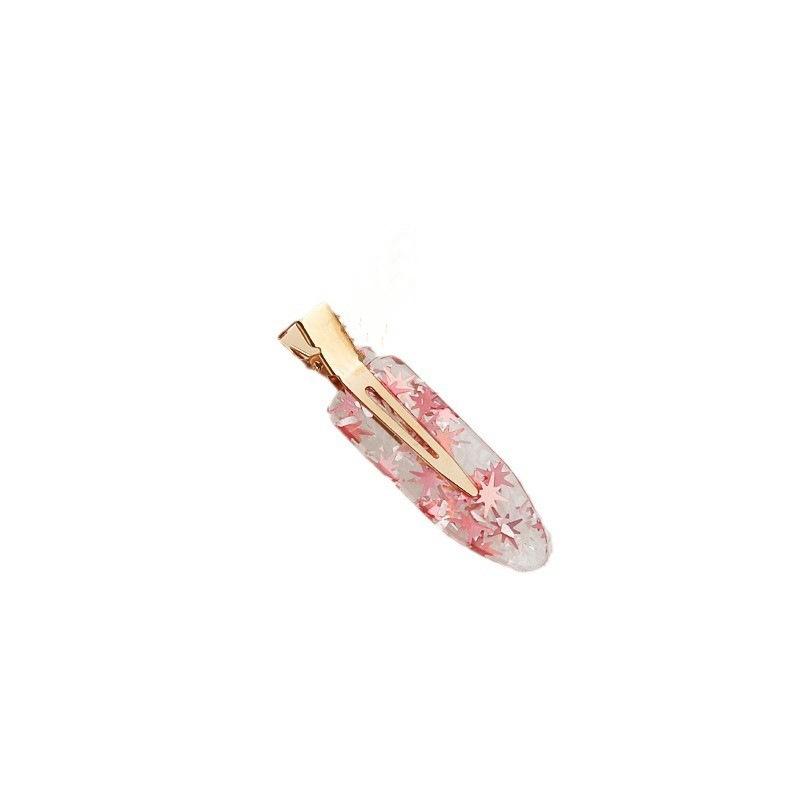 Gold Foil Makeup Seamless Hairpin Bangs Clip Hair Accessories Wash Face Transparent Hairpin Headgear Products Do Not Press Hair Women Japan And Korea