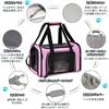 Foldable pet cat carrier small medium and large small for with soft dog pet carrier bag carrier, bag, dog, cat, dog, rabbit, odorless,