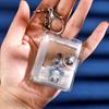 16 Pockets Mini Photo Album Instax 1 inch 1 inch ins card Holder With Keychain Business Card Bag photocard holder collect book