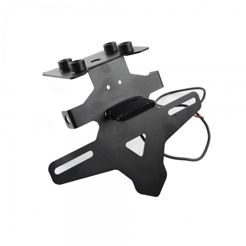 Stainless Steel Short Tail License Plate Bracket QJ Motor600RS And800 Motorcycle Rear Fender Mount