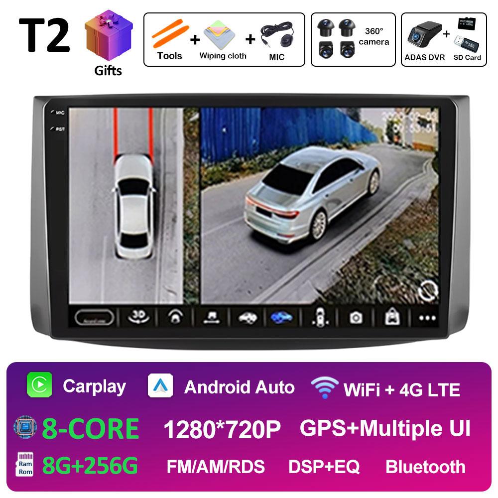 Android Auto Wireless Carplay For Chevrolet AVEO T250 2006 2007 2008 2009 - 2012 Car Multimedia Video Radio Player Bluetooth 4G