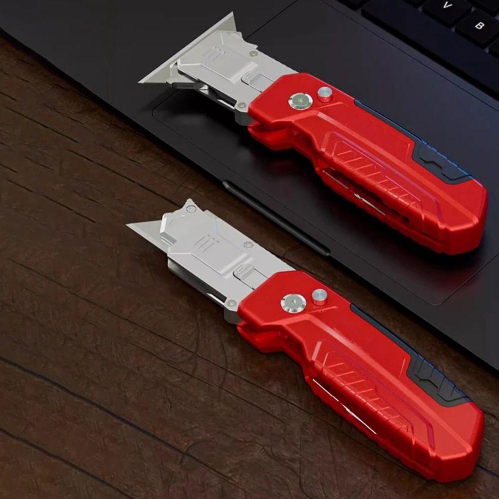 Spatola Multiuso Coltello Multiuso Manuale Blocco di Sicurezza Strumento per la Rimozione della Colla da Cucito Coltello per Incollare Pulizia