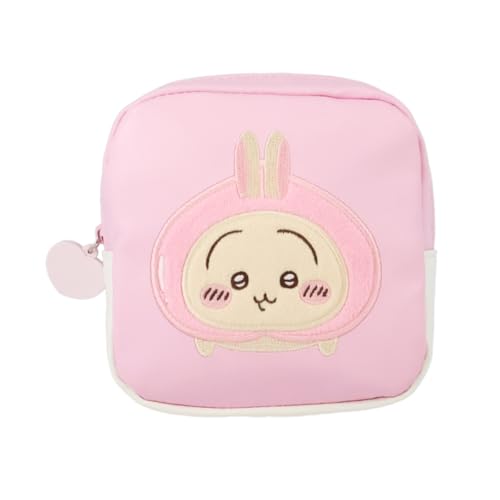 

Shobido Chiikawa Square Pouch Rabbit Original Design Peach Series by Chiikawa Nagano