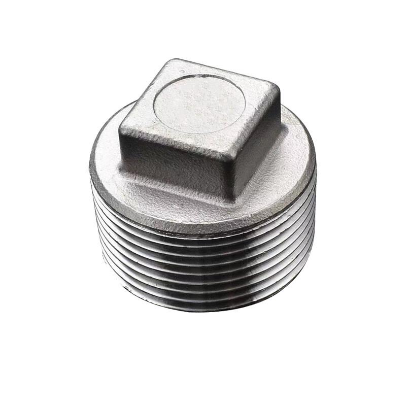 Stainless Steel External Thread Pipe Plug
