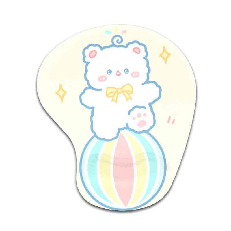 Creative Cartoon Silicone Wrist Rest Mouse Pad & Keyboard Hand Rest - Cute Desk Mat