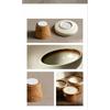 Elevated Neck Support Ceramic Cat Bowl Large Caliber Food Bowl for Cats Dogs Water Containers