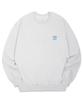 MONSTER REPUBLIC Movement Logo Blue Wave Sweatshirt Melange Gray