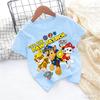 Kids Paw Patrol Cartoon Graphic Baby T Shirt Cotton Casual Short Sleeve Tee Boys and Girls 2026 Summer Toddler Clothing Tops