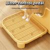 Large Double-layer Cat Litter Pad Anti-splash Cat Litter Trapping Strainer  Pet Toilet