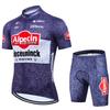 Alpecin Road Cycling Equipment Short Sleeve Overalls Cycling Suit Team Edition Quick Dry Rider