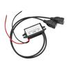 12V 24V auf 5V 3A 15W Kfz-Netzteil DC-DC Step-Down Modul Netzadapter USB-A Buchse/Typ-C/doppelter USB/offene Drahtklemme