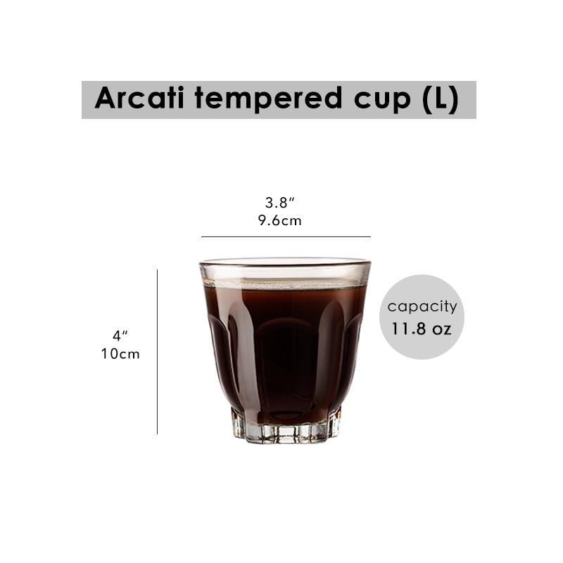 Bar Stackable Juice Glasses – Dishwasher Safe Drinking Glasses For Soda, Milk, Coke, Beer, Spirits –Durable Tempered Glass