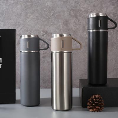 304 Stainless Steel Vacuum Flask with A Multi-purpose Handle Outdoor Cup with Large Capacity Business Gifts Cup.