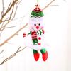 Bear Hanging Cute Soft Decorative Toy Doll Christmas Pendant Ornaments Christmas Tree Decoration
