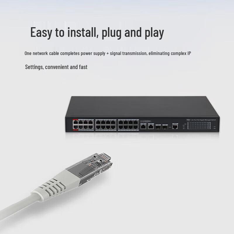 Dahua PoE Network Switch CN Plug (adapter Included)
