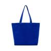 Canvas Tote Bag With Solid Color For Shopping And Gift Use