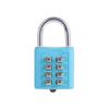 Legierung Kombinationsschloss Smart Lock Passwort Code Zahlenschloss Diebstahlschutz 8 Ziffern Schubladen Schrank Vorhängeschloss Schule