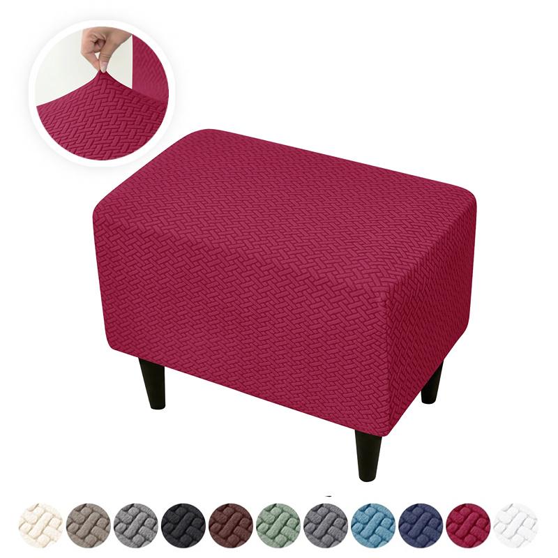 Stretch Wingback Chair Covers Jacquard Armchair Slipcovers Wing Chair Cover with Seat Cushion Case Sofa Cover for Living Room