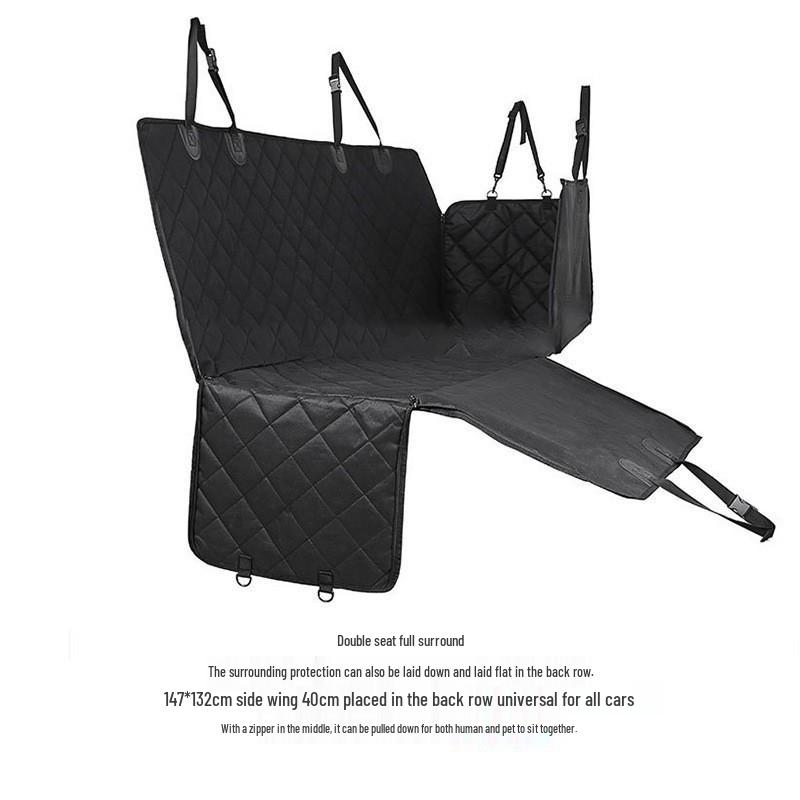Waterproof Pet Car Seat Cover for Medium to Large Dogs – Dirt-Proof and Ideal for Back Seats.